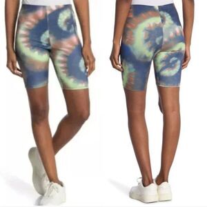NWT AFRM Tie Dye Bike Shorts